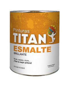 Pintura esmalte amarillo brillante Manpica Titan clase C ¼ gal