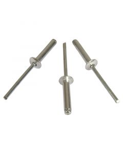 Remache aluminio - acero 5/32 x ¾" (25 uds)