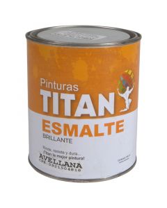 Pintura esmalte avellana brillante Manpica Titan clase C ¼ gal